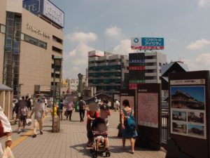 “Kawagoe station” East Exit Rotary Area