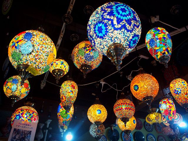 Let's make a Turkish Lamp at Kawagoe "Turkish Bazaar"! One work in the world